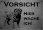 Preview: Shar Pei | Edelstahl Warnschild